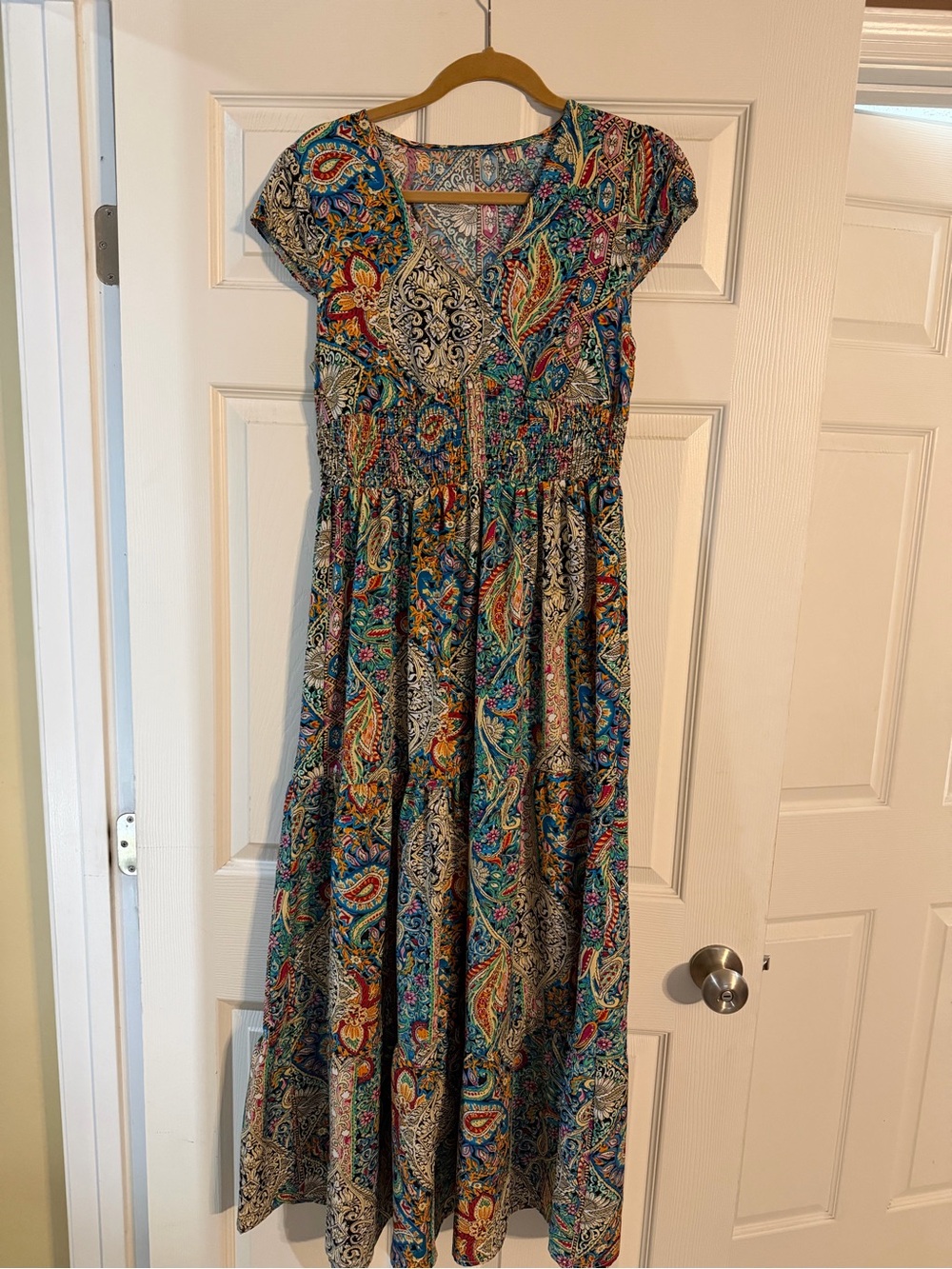 Cupshe Multicolor Paisley Maxi Dress